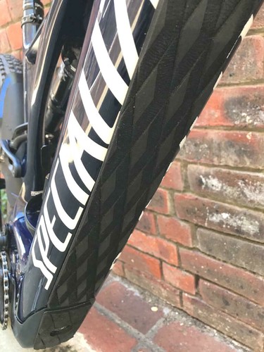 Mountain bike frame tube - , rock
