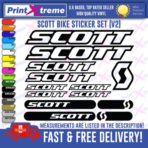 Scott bike decal - decal, stickers