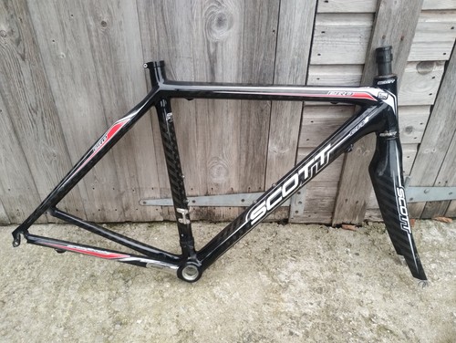 52cm scott cr1 pro carbon - carbon, rim