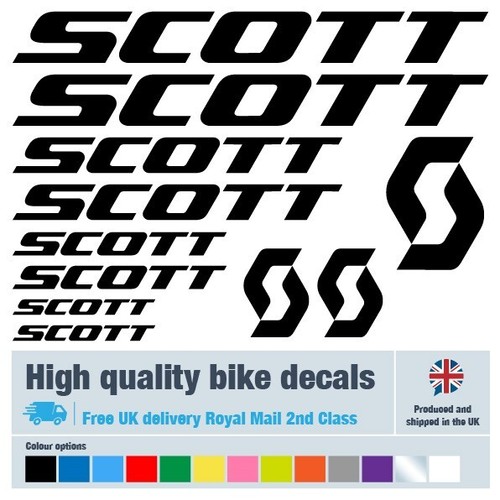 Scott bike labels - , decals